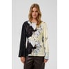 Multicolore Pistachio And Black Floral