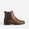 Bottines femme marron talon plat