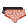 Estampado fundo preto