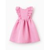 Robe cérémonie fille rose poudré