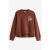 Pull femme motif coeur