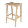 Tabouret de bar rotin 65 cm
