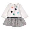 Robe Bébé Fille Catimini Taille 3 Mois - Occasion En Très Bon état, Idéale Pour Les Petits Moments