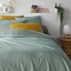 Copripiumino giallo verde