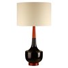 White bedside lamp