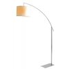 Lampadaire arc chrome