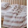 Maxi Rayure Rose Mauve