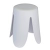 Tabouret salle de bain blanc