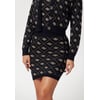 Jupe Mini Guess Noire - Taille 40, Longueur Au Genou, Parfaite Pour Un Look Chic Et Moderne