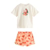 Corail/Ecru