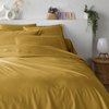 Housse de couette jaune