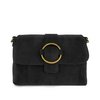 Sac à main besace cuir noir