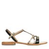 Sandales tropeziennes or
