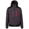 Manteau long homme gris foncé