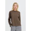 Marron Mid Brown & Dark Brown Stripe