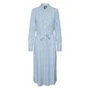 Gestreiftes hemdkleid