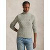Gros pull laine femme torsade