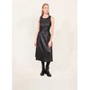 Robe cuir noir