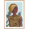 Affiche + Cadre En Bois - Chêne