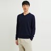 Pull homme col v laine