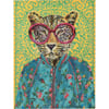 Pop Art Multicolore Vif Et Jaune
