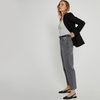 Jean mom gris