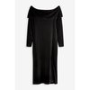 Robe longue bardot
