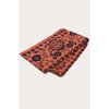 Foulard carré rouge