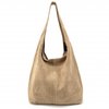 Sac à main femme cuir beige