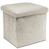 Pouf coffre pliant