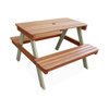 Table et chaise de jardin enfant