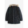 Manteau hiver homme bleu marine