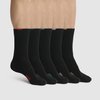 Lot de 5 paires chaussettes noires ecodim homme