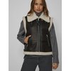 Brown suede jacket women's