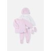 Blanc/Rose Layette