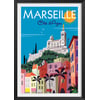 Affiche + Cadre En Bois - Noir