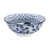 Nippon White TOKYO Design Studio Flora Japonica Set De Sushi De 6 Piezas, 2 Platos De Porcelana Premium Con Salsa A Juego Y Palillos De Bambú, Caja De Regalo Decorativa, Azul Y