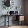 Black/Wood