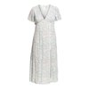 Robe courte fendue