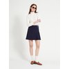 Jupe courte bleu marine