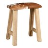 Tabouret peau de vache