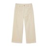 Pantalon large velours fille