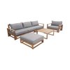 Salon de jardin gris anthracite