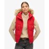 Doudoune fausse fourrure femme