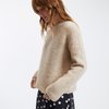 Pull laine beige