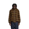Marron Brushed Plaid Mole