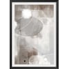 Affiche + Cadre En Bois - Noir