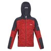 Rouge Vif / Gris Foncé