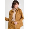 Surchemise marron femme