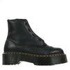 Bottines bout rond talon
